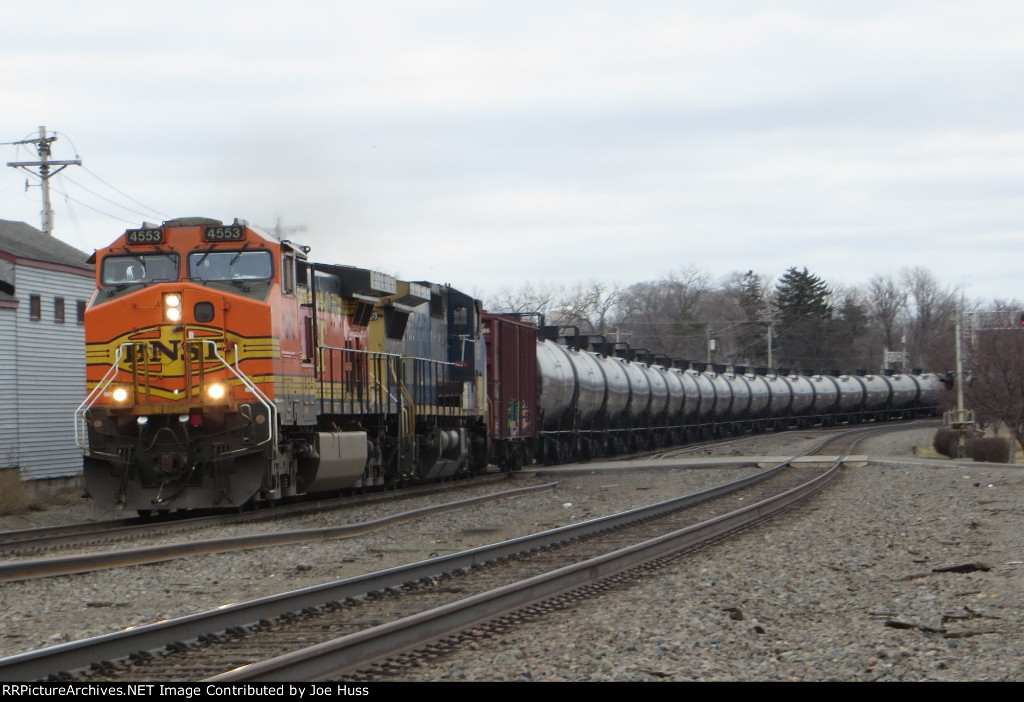 BNSF 4553 West